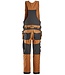 Snickers 6014 Canvas Bodybroek Stretch Holsterzakken Bruin/Zwart