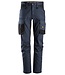 Snickers 6803 Werkbroek Stretch AllroundWork Donkerblauw/Zwart