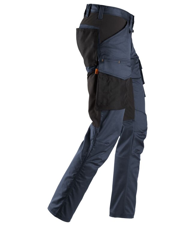 Snickers 6803 Werkbroek Stretch AllroundWork Donkerblauw/Zwart