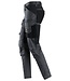 Snickers 6803 Werkbroek Stretch AllroundWork Staalgrijs/Zwart