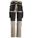 Snickers 6803 Werkbroek Stretch AllroundWork Khaki/Zwart