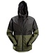 Snickers 1304 Waterdichte Shell Werkjas Khaki Groen/Zwart