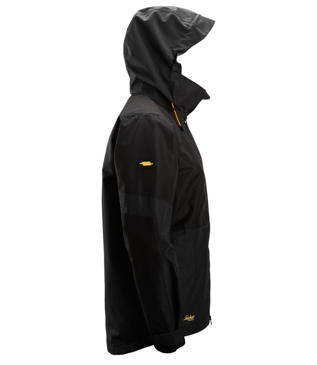 Snickers 1304 Waterdichte Shell Werkjas Zwart