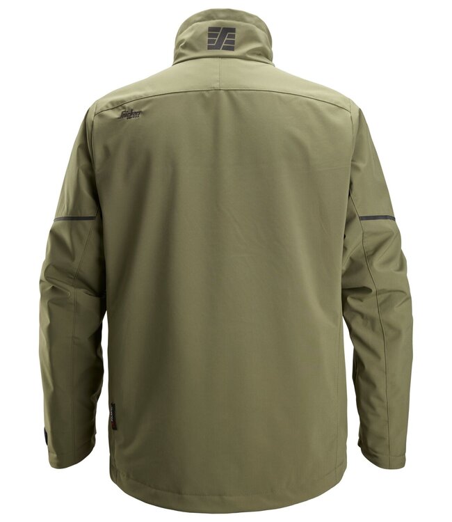Snickers 1905 Softshell Polartec Werkjas Khaki Groen
