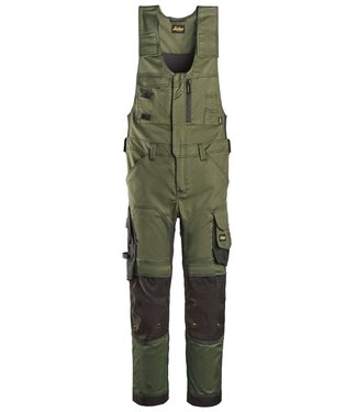 Snickers Workwear Snickers 6023 Bodybroek Stretch Khaki Groen