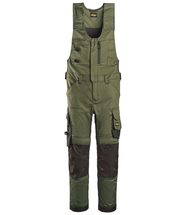 Snickers 6023 Bodybroek Stretch Khaki Groen