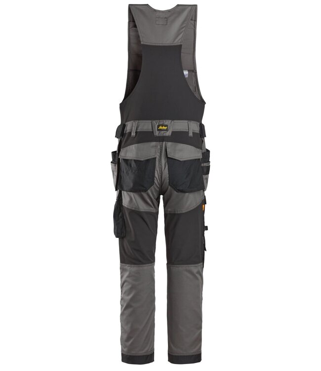 Snickers 6012 Bodybroek Stretch Holsterzakken Staalgrijs/Zwart