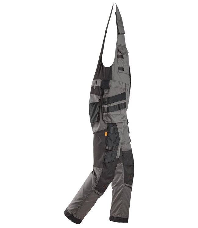 Snickers 6012 Bodybroek Stretch Holsterzakken Staalgrijs/Zwart