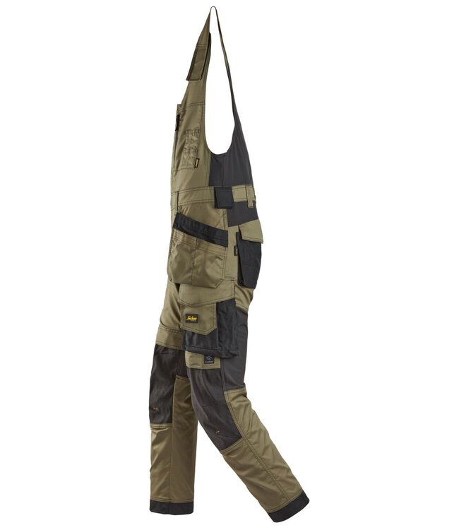 Snickers 6012 Bodybroek Stretch Holsterzakken Khaki Groen