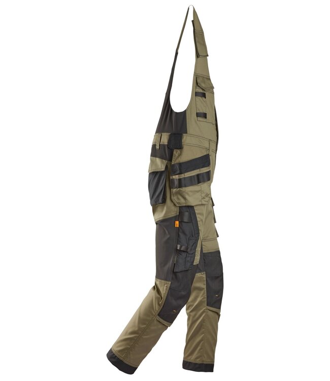 Snickers 6012 Bodybroek Stretch Holsterzakken Khaki Groen