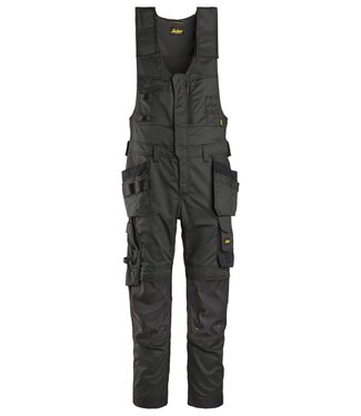 Snickers Workwear Snickers 6012 Bodybroek Stretch Holsterzakken Zwart