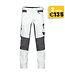 DASSY DASSY Helix D-Flex Schilders Werkbroek met Stretch Wit/Grijs