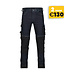 DASSY Kyoto Stretch Werkbroek Jeansblauw/Zwart