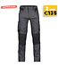 DASSY DASSY Helix D-Flex Werkbroek Stretch Grijs/Zwart