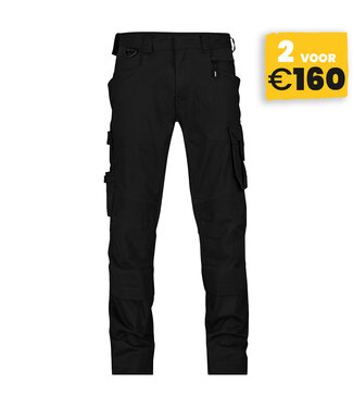 DASSY DASSY Dynax NEXT D-Flex Werkbroek Stretch Zwart