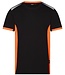 DASSY Tampico T-Shirt Zwart/Oranje