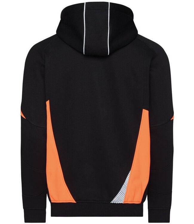 DASSY Santos Werktrui Vest Zwart/Oranje