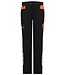 DASSY Hong Kong Dames Werkbroek Stretch Zwart/Oranje