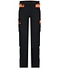 DASSY Hong Kong Werkbroek Stretch Zwart/Oranje