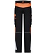 DASSY Hong Kong Werkbroek Stretch Zwart/Oranje