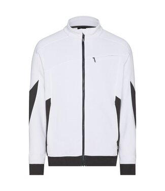 DASSY DASSY Velox NEXT D-Flex Schilders Werktrui met Rits Wit/Grijs