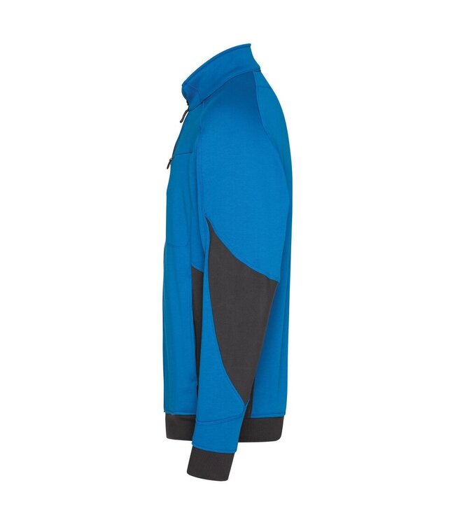DASSY Velox NEXT D-Flex Werktrui met Rits Blauw/Grijs