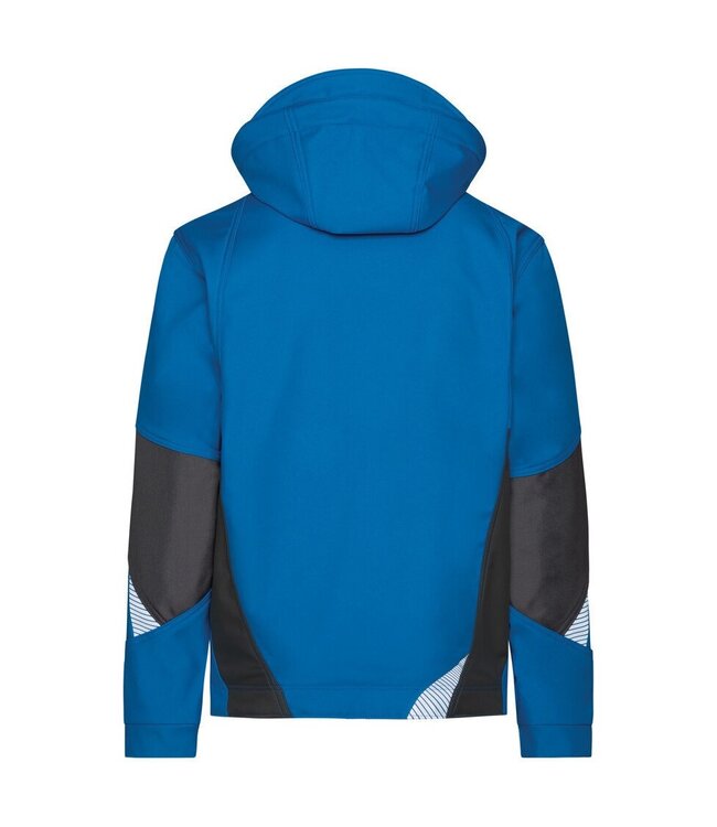DASSY Gravity NEXT D-FX Softshell Werkjas Blauw/Grijs