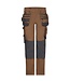DASSY Flux NEXT D-Flex Werkbroek Stretch Bruin/Grijs
