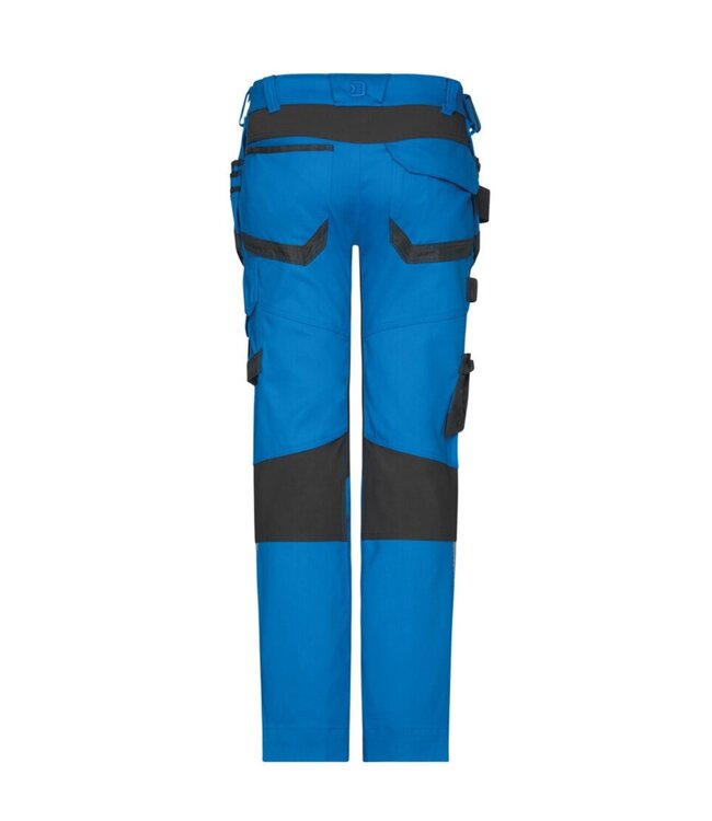 DASSY Flux NEXT D-Flex Werkbroek Stretch Blauw/Grijs