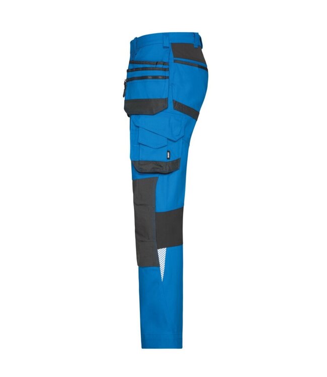 DASSY Flux NEXT D-Flex Werkbroek Stretch Blauw/Grijs