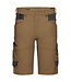 DASSY Axis NEXT D-Flex Korte Werkbroek Stretch Bruin/Grijs