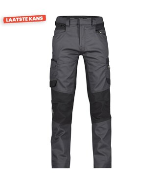 DASSY DASSY Helix D-Flex Werkbroek Stretch Grijs/Zwart