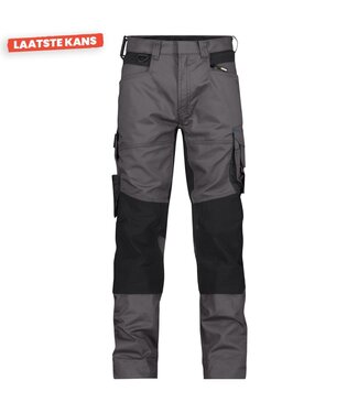 DASSY DASSY Dynax D-Flex Werkbroek Stretch Grijs/Zwart