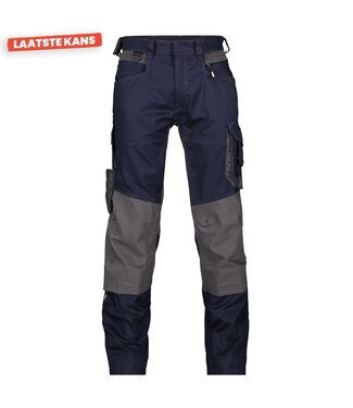 DASSY DASSY Dynax D-Flex Werkbroek Stretch Donkerblauw/Grijs