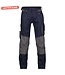 DASSY DASSY Dynax D-Flex Werkbroek Stretch Donkerblauw/Grijs