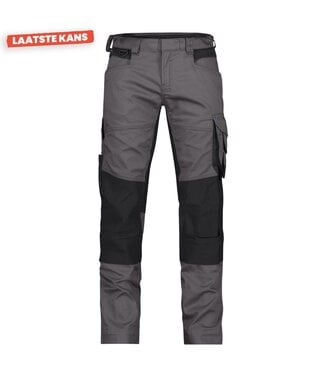 DASSY DASSY Dynax D-Flex Dames Werkbroek Stretch Grijs/Zwart