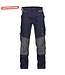 DASSY Dynax D-Flex Dames Werkbroek Stretch Donkerblauw/Grijs