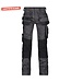 DASSY Flux D-Flex Werkbroek Stretch Grijs/Zwart