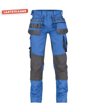 DASSY DASSY Flux D-Flex Werkbroek Stretch Blauw/Grijs
