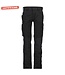 DASSY Helix D-Flex Dames Werkbroek Stretch Zwart