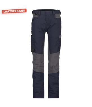 DASSY DASSY Helix D-Flex Dames Werkbroek Stretch Donkerblauw/Grijs