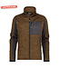 DASSY Convex D-Flex Fleece Werktrui met Rits Bruin/Grijs