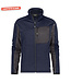 DASSY DASSY Convex D-Flex Fleece Werktrui met Rits Donkerblauw/Grijs