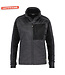 DASSY Convex D-Flex Dames Fleece Werktrui met Rits Grijs/Zwart