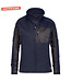 DASSY Convex D-Flex Dames Fleece Werktrui met Rits Donkerblauw/Grijs