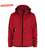 DASSY Gravity D-FX Dames Softshell Werkjas Rood/Zwart
