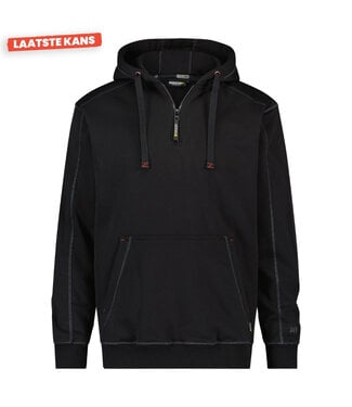 DASSY DASSY Indy DNA Sweater met Capuchon Zwart