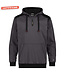DASSY Indy DNA Sweater met Capuchon Donkergrijs/Zwart