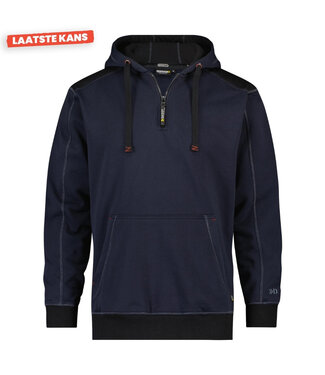 DASSY DASSY Indy DNA Sweater met Capuchon Donkerblauw/Zwart