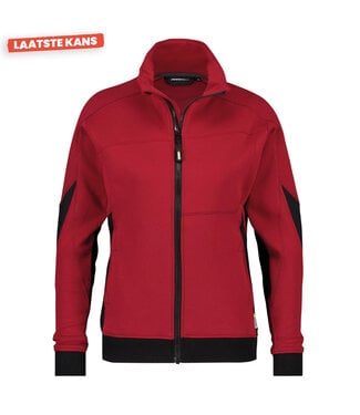 DASSY DASSY Velox D-Flex Dames Werktrui Sweater Rood/Zwart